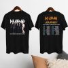 2024 Def Leppard And Journey Tour T-Shirt, The Summer Stadium Tour 2024 Shirt, Def Leppard Fan Shirt, Journey Band Merch, Rock Music Shirt