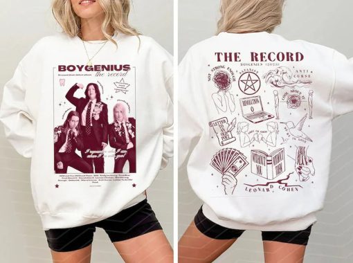 Vintage Boy.genius Merch, Boy.genius Band 2024 Tour Shirt, In.die Rock Music Tour 2024 Shirt, Boyg.enius Music Shirt