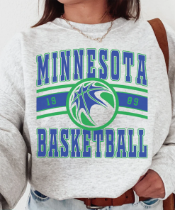 Vintage Minnesota Timberwolve Sweatshirt \ T-Shirt, Minnesota…