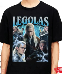 Legolas Lotr Vintage T-Shirt, Cornerback Homage Graphic…