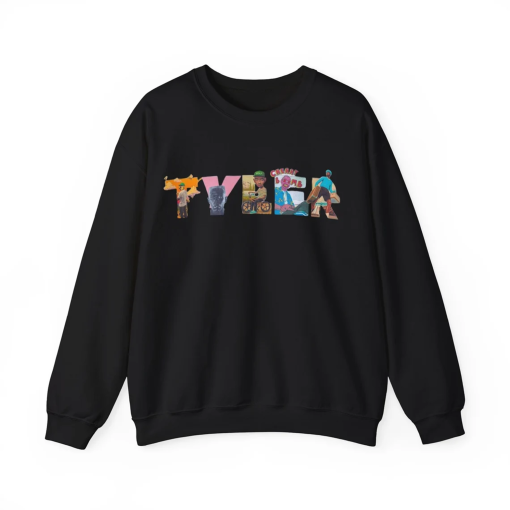 Tyler the Creator Inspired Sweatshirt – Urban Apparel for True Fans | Hip-Hop Fashion Statement | Handmade & Customizable