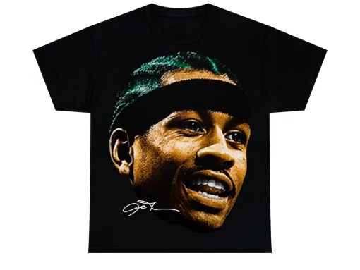 ALLEN IVERSON T-SHIRT | Rare The Answer Rap Tee Vintage Style Graphic Print | Collectible Kobe Lebron Shaq