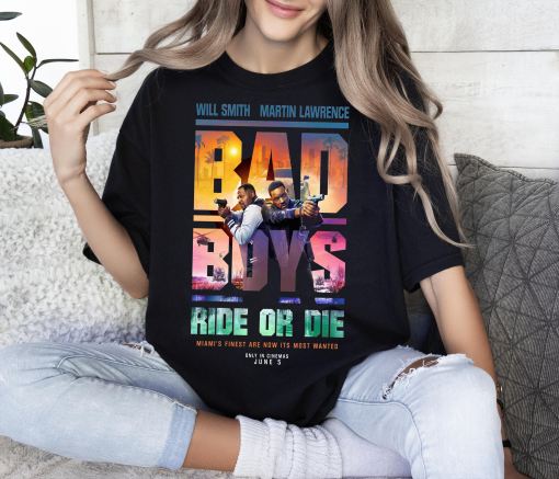 Bad Boys for Life Movie, Bad boy 4, Will Smith Martin Lawrence Bad Boys Movie Unisex Tshirt