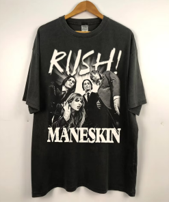 90s Maneskin Band Shirt, Måneskin Rush! World…