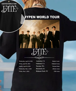 Enhypen Fate Plus World Tour T-shirt, En…