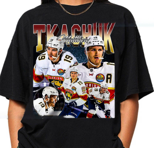 Matthew Tkachuk Shirt Ice Hockey American Professional Hockey Championship Sport Merch Vintage Sweatshirt Hoodie Graphic Tee Gift Fans