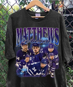 Vintage 90s Graphic Style Auston Matthews T-Shirt,…