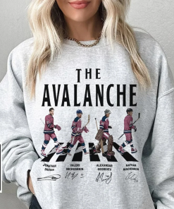 Avalanche Walking Abbey Road Signatures Ice Hockey…