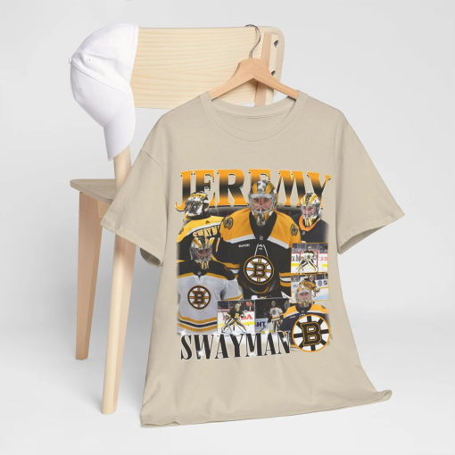 Vintage 90s Graphic Style Jeremy Swayman T-Shirt, Sweatshirt, Hoodie, Jeremy Swayman Shirt, Retro American Ice Hockey, Vintage Bootleg