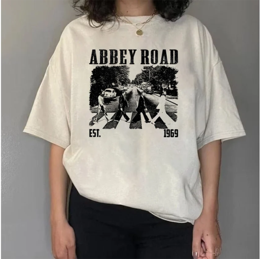 Abbey Road Shirt, Abbey Road T-Shirt, Abbey Road Tee, Crewneck Sweatshirt, Retro Vintage Shirt, Classic Movie Shirt, Unisex Shirt, Gifts Men