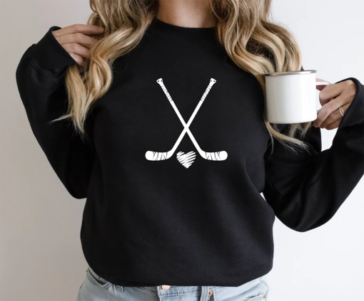 Hockey Sweatshirt, Hockey Mom Crewneck, Hockey Mom Shirt, Hockey Fan, Hockey Season Tee, Hockey Game Shirt, Hockey Mom Gift, Hockey Dad Gift