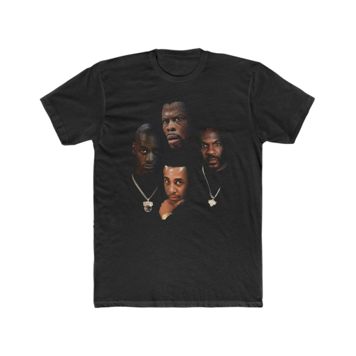 New York Knicks 90s Death Row Records Style Playoffs Retro Basketball T-Shirt – Ewing, Starks