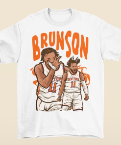 Jalen Brunson Cartoon Style T-Shirt