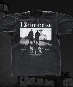 The Lighthouse vintage t-shirt, graphic teeshirt, black…