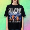 The Office Shirt | Threat Level Midnight Michael Scott Bootleg Rap Tee | Vintage The Office TV Show | Michael Scott Bootleg Shirt