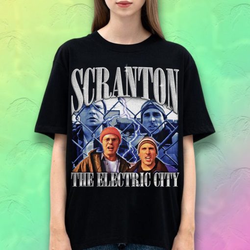 Scranton The Electric City Shirt, funny shirt dwight schrute, graphic tees, michael scott shirt, the office shirt