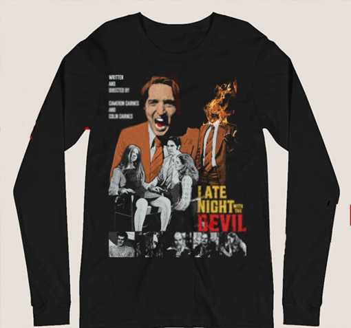 Late Night With the Devil Movie T-shirt (2024) Horror Movie Shirt