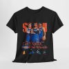 GoodVillas Limited Edition Black T-Shirt, trio of New York Knicks stars Jalen Brunson, Josh Hart, and Donte DiVincenzo.