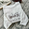 Taylor Swift TTPD Album – Embroidery Sweatshirt