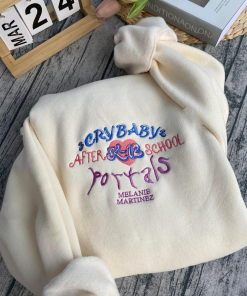 Melanie Martinez Embroidered Sweatshirt, Portals Tour 2023…