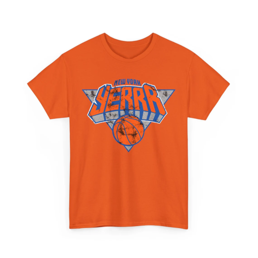 New York Knicks exclusive playoff tshirt Yerrr