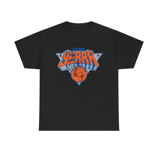 New York Knicks exclusive playoff tshirt Yerrr