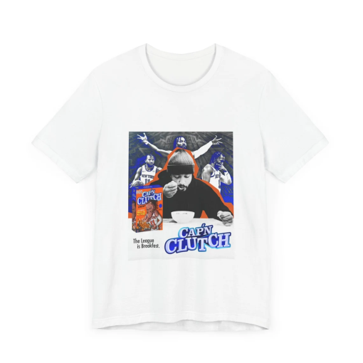 Unisex Captain Clutch Jalen Brunson Orange Knicks t-shirt for men and women