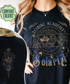 Zodiac Academy Solaria Comfort Colors Shirt, Zodiac…