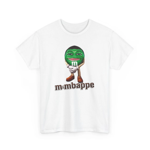 M&Mbappe Kylian Mbappe Funny Meme T-Shirt, Mbappé Funny M and M Shirt, Mbape Football Parody Fan Gift