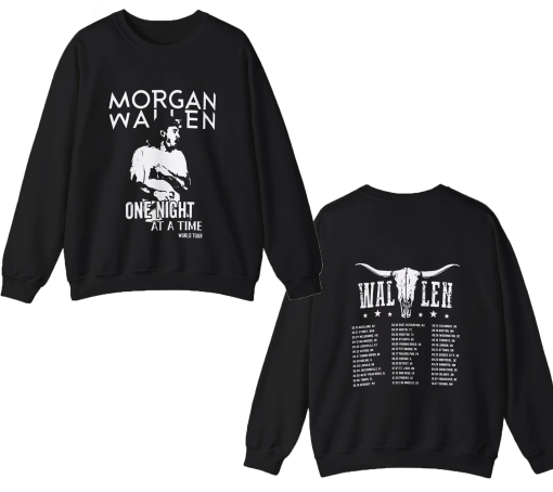 Morgan Wallen Concert Crewneck Sweatshirt