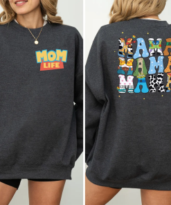 Two Sided Toy Story Mama Shirt, Disney…