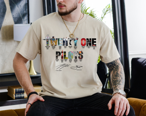 Twenty One Pilots Shirt, Twenty One Pilots Album Shirt