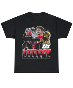 Charles Leclerc Formula 1 Racing Graphic T-Shirt,…