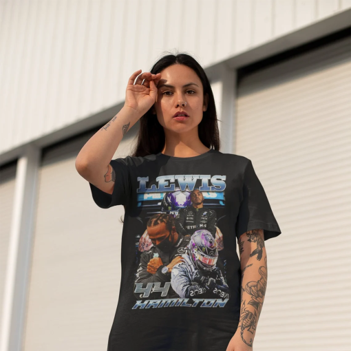 Lewis Hamilton T-shirt 90s Inspired Vintage Shirt Vintage Bootleg Classic Graphic Tee Vintage Classic Retro Shirt