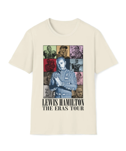 Lewis Hamilton The Eras Unisex Softstyle T-Shirt