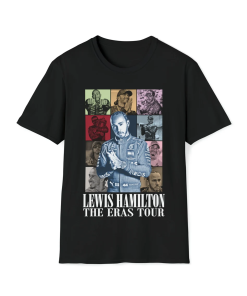 Lewis Hamilton The Eras Unisex Softstyle T-Shirt