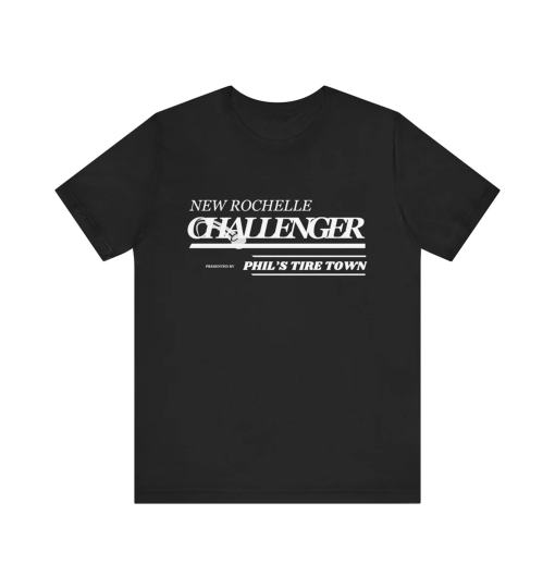 New Rochelle Challenger White Unisex Jersey Short Sleeve Tee