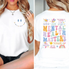 Comfort Colors® Mental Health Shirt, Healing is not linear, Mental Health Gift, Women Mental, Positive Vibes, Funny Mental Health