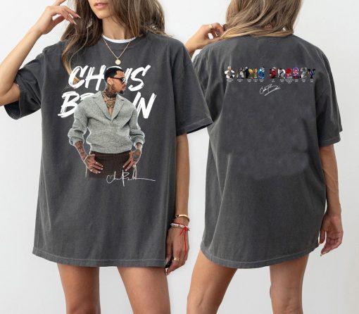 Chr.is Brown 11:11 Tour Shirt, Chr.is Brown Shirt, Chr.is Brown Concert Shirt, 11 11 Tour 2024 Shirt, Chr.is Brown 11 11 Tour Shirt