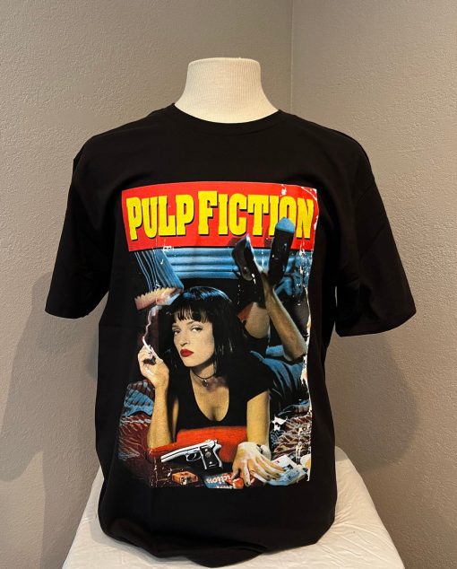 Pulp fiction Drama movie vintage print