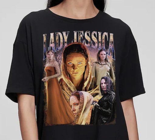 Streetwear Lady Jessica Vintage T-Shirt, Lady Jessica Shirt Gift