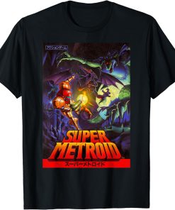 Nintendo Samus Super Metroid Cover T-Shirt