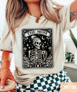 The Mom Tarot Card Shirt, Skeleton Mother…