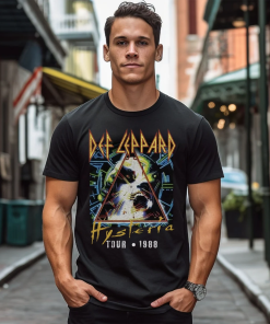 Def Leppard Hysteria Tour 1988 T-shirt Shirt…