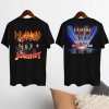 Retro Def Leppard shirt, vintage rock band sweatshirt, nostalgic concert tour clothing, funky aesthetic music festival tshirt