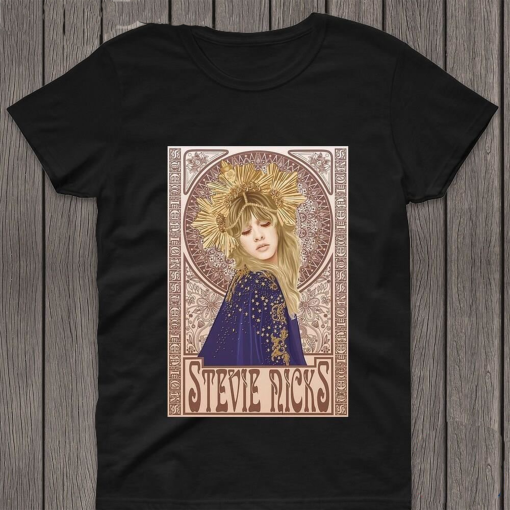 90S Stevie Nicks Music Concert Tour 2024 Shirt Fan Gifts Unisex T-Shirt