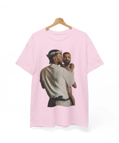 Kendrick Lamar Holding Baby Drake Unisex Cotton…