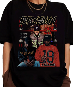 BRYSON TILLER Unisex Vintage 90s Style Retro…