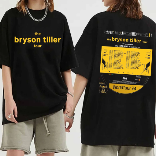 Bryson Tiller Shirt, Bryson Tiller 2024 Tour Shirt, The Bryson Tiller 2024 Concert Shirt For Fan