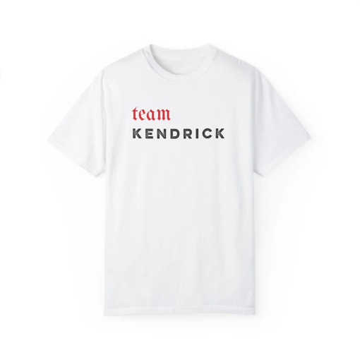 Team Kendrick White T-shirt